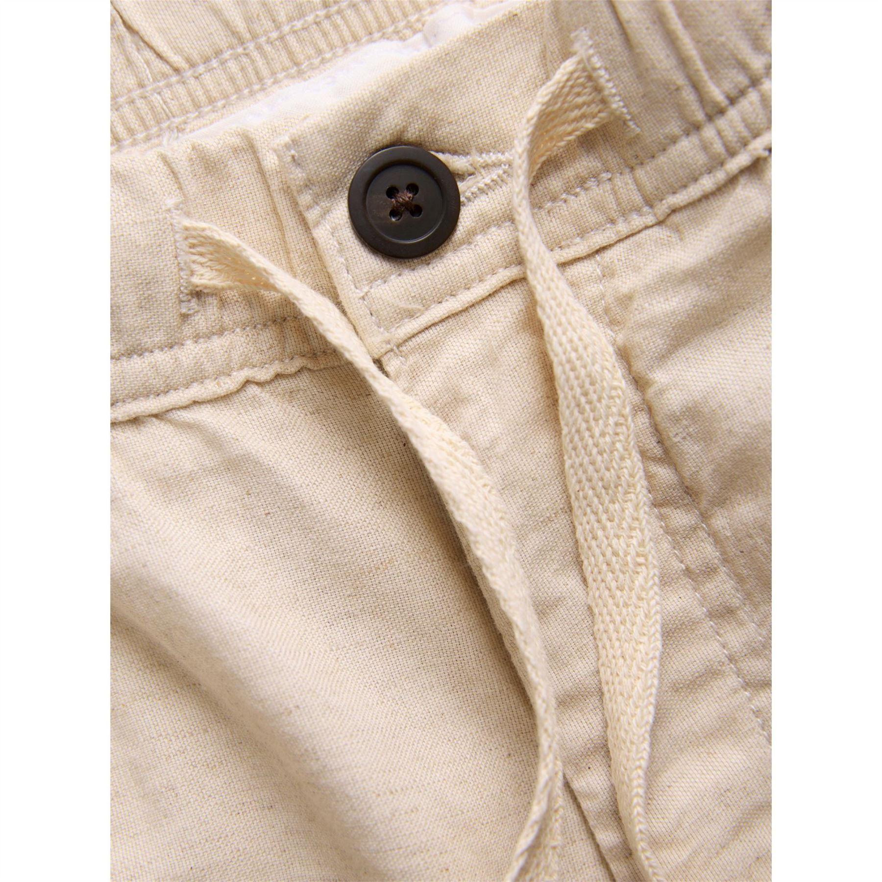 Moonbeam - Side - Jack And Jones Mens Linen Blend Chino Shorts