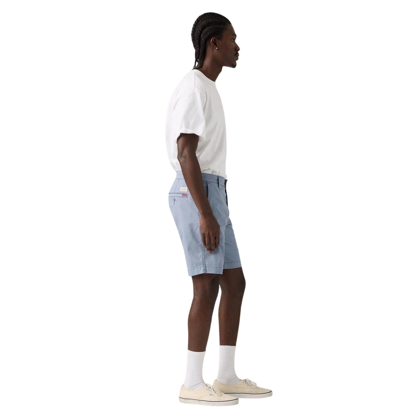 Blue - Back - Levis Mens Kano Standard Chino Shorts
