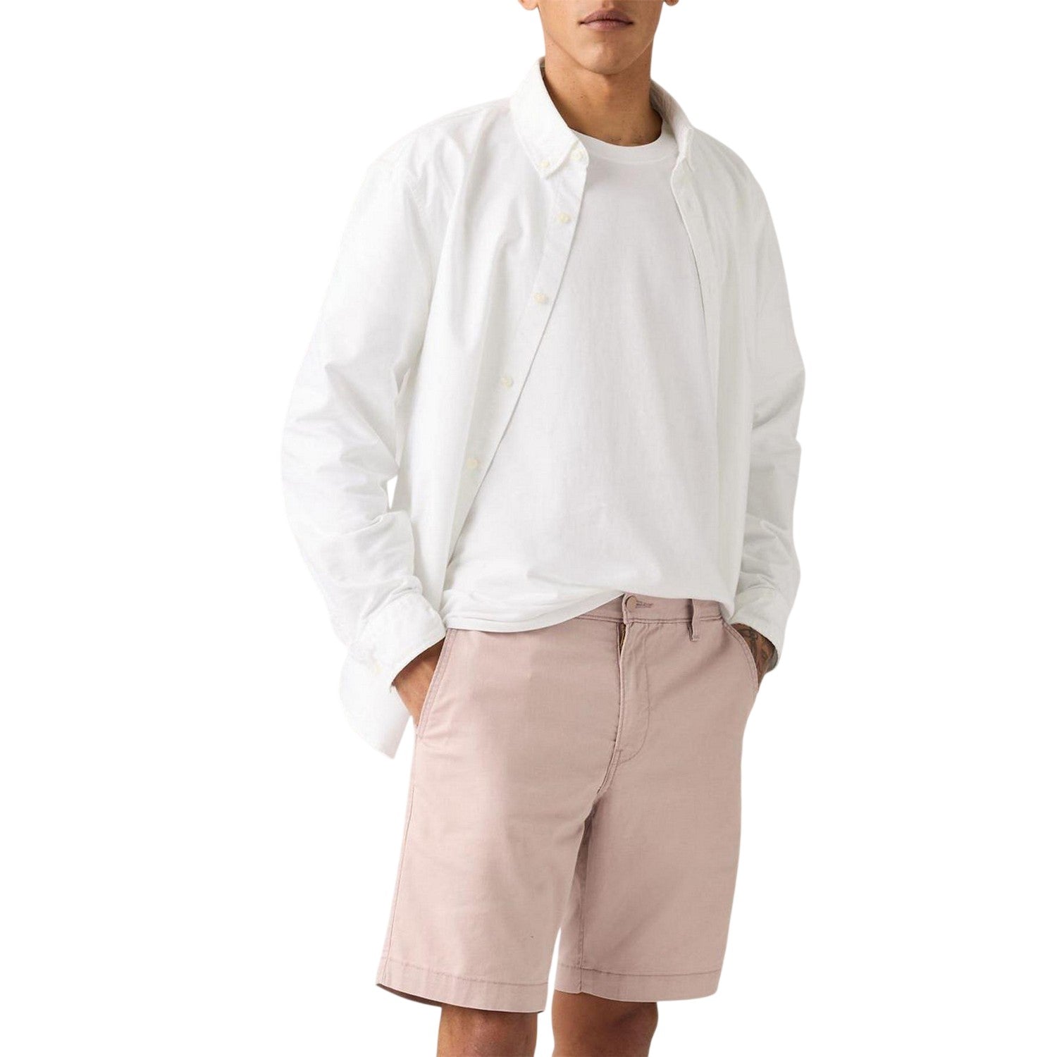 Fawn - Side - Levis Mens Kano Standard Chino Shorts