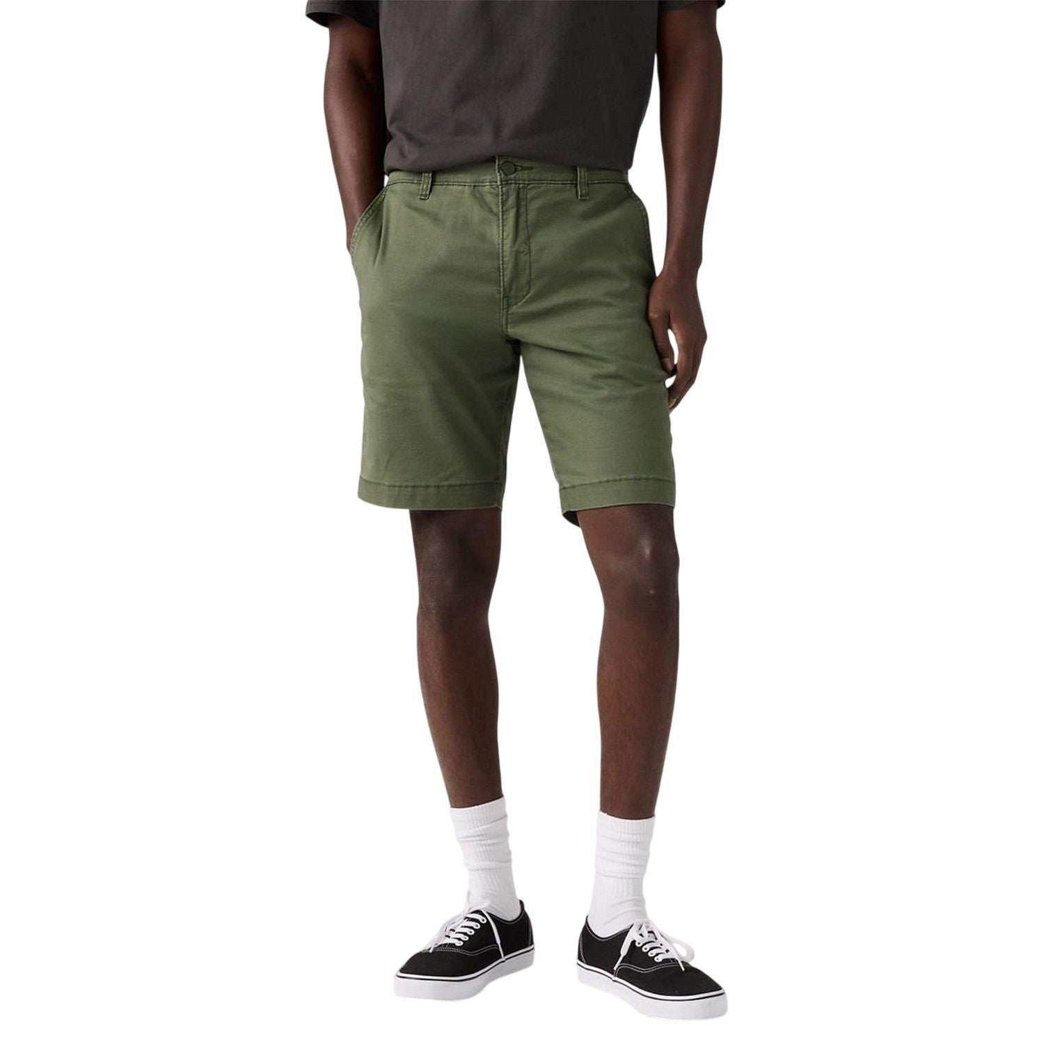 Green - Back - Levis Mens Kano Standard Chino Shorts