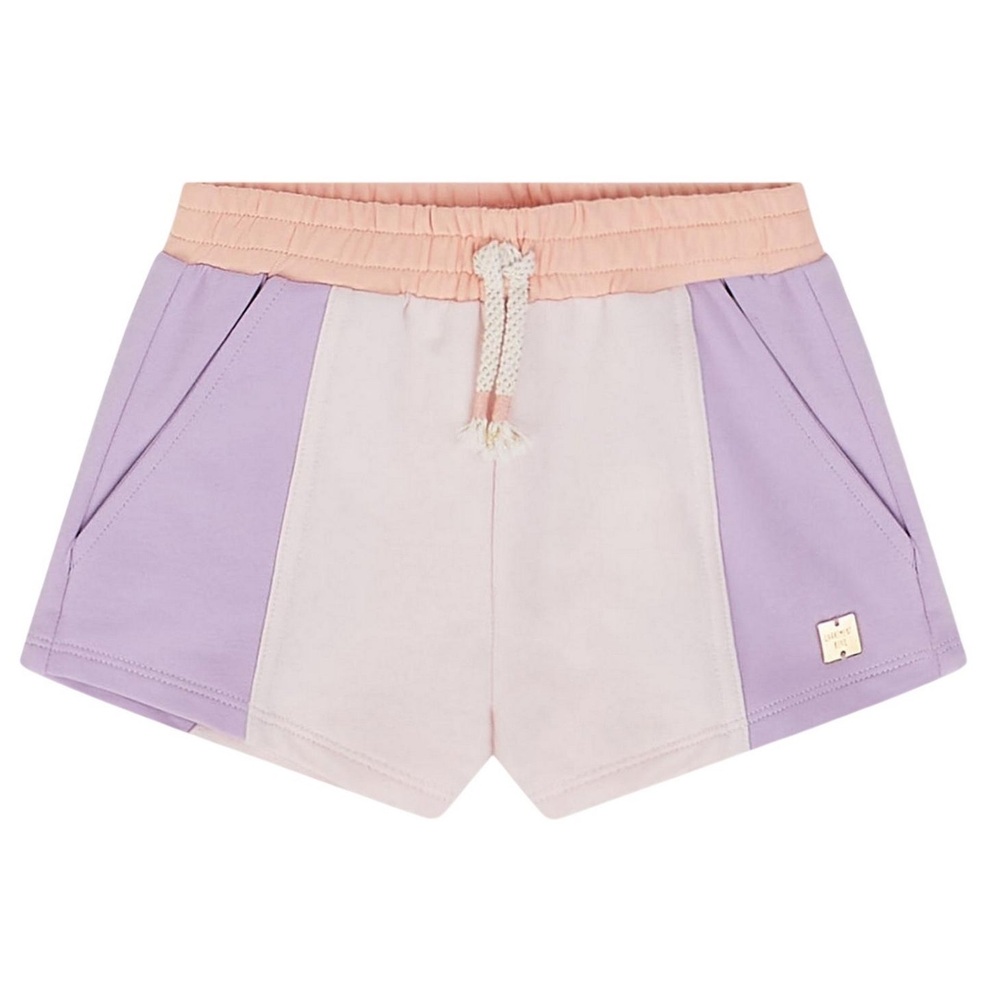 Multicoloured - Front - Carrement Beau Baby Colour Block Shorts