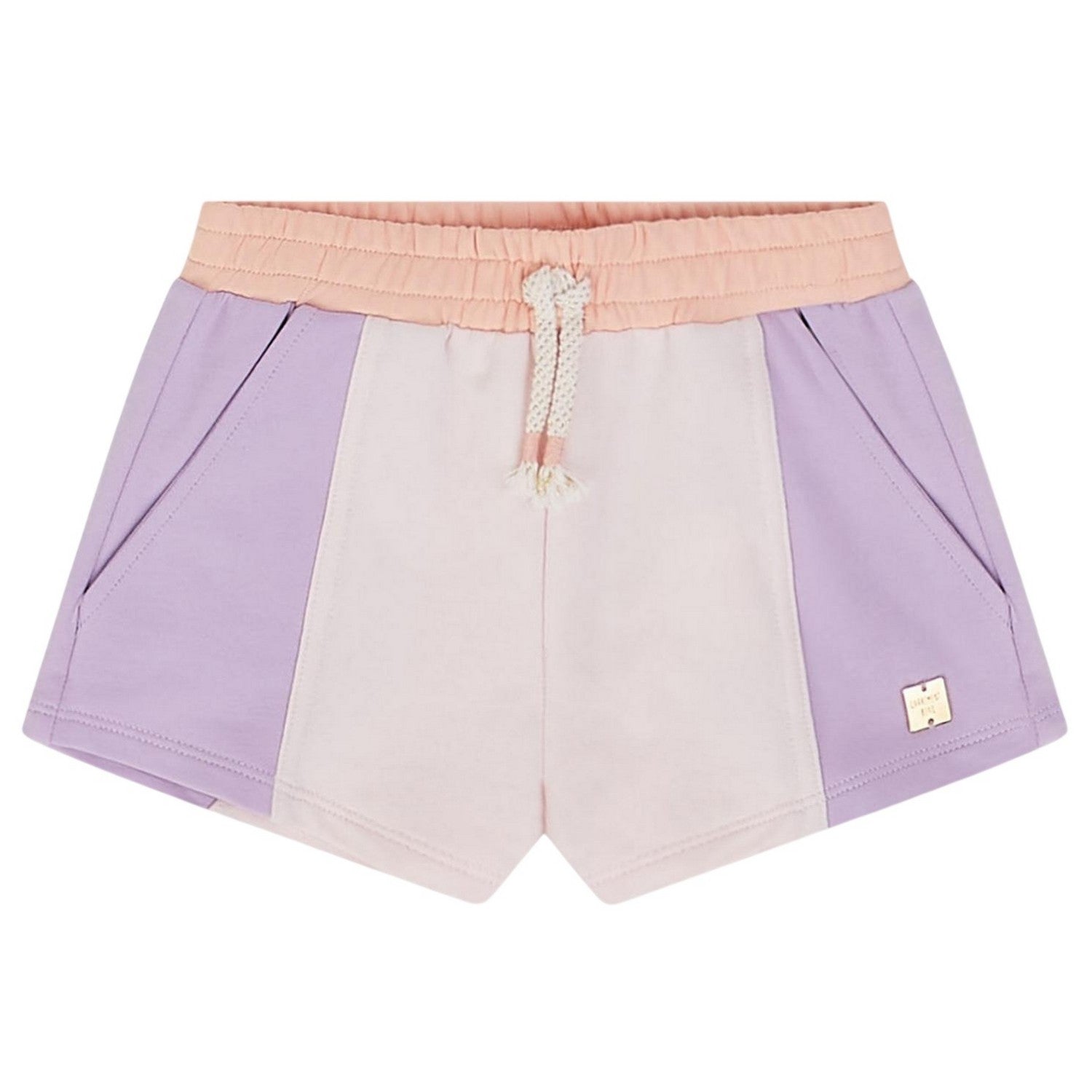 Multicoloured - Front - Carrement Beau Baby Colour Block Shorts