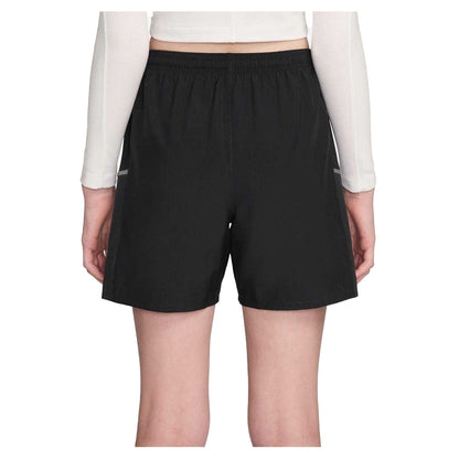 Black - Back - Nike Childrens-Kids Miler Running Shorts