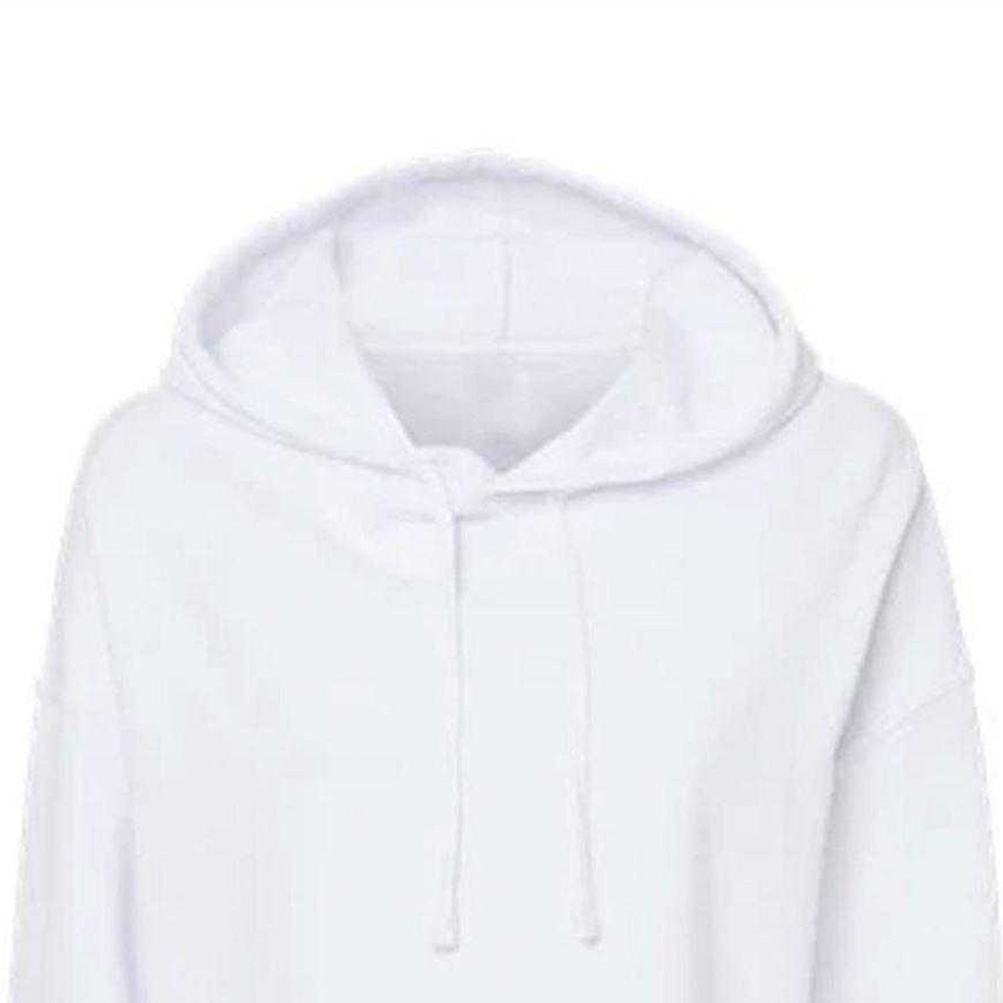 White - Side - Miso Womens-Ladies Marl Cropped Hoodie