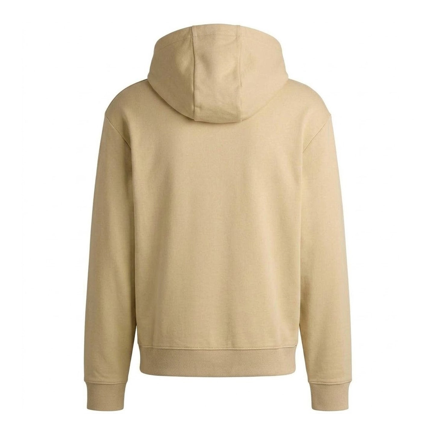 Beige - Back - Hugo Mens Pullover Hoodie