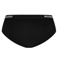 Black - Front - Hugo Mens Briefs (Pack of 3)