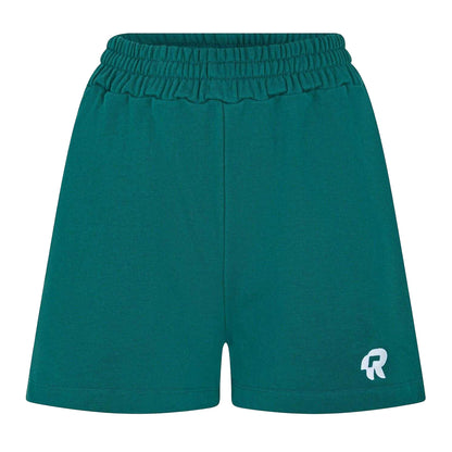 Earth Green - Front - Red Run Womens-Ladies Verdant Cotton Shorts