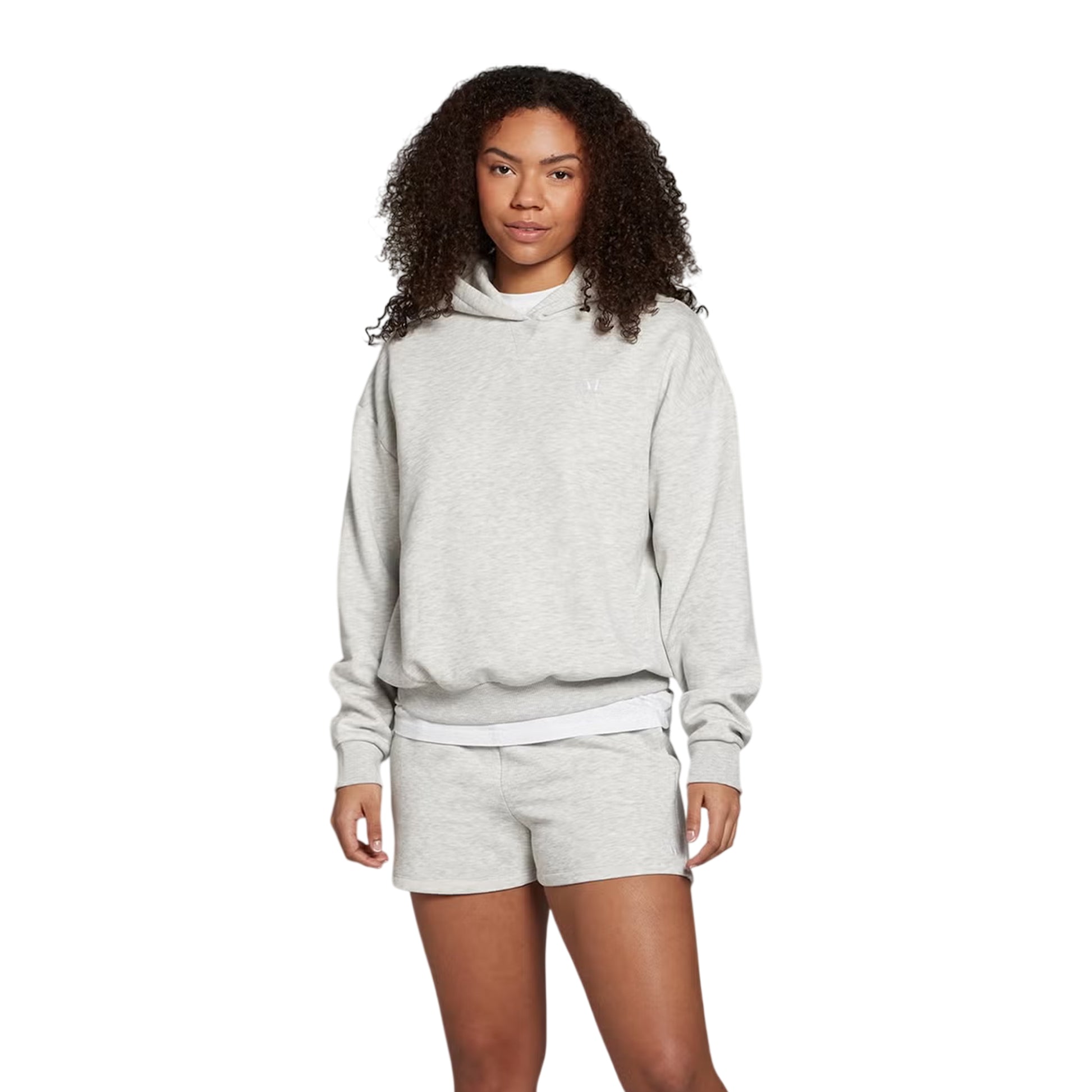Grey Marl - Lifestyle - MyProtein Womens-Ladies Regular Casual Shorts