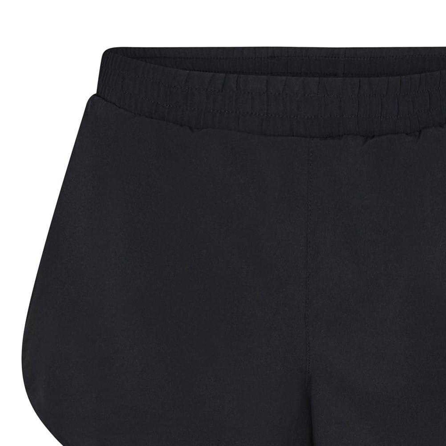 Black - Side - Skins Womens-Ladies Series-3 Superpose Running Shorts