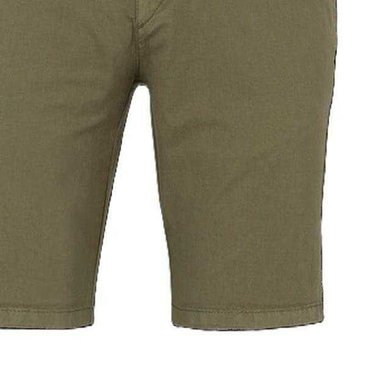 Green - Back - Hugo Boss Mens David Chino Shorts