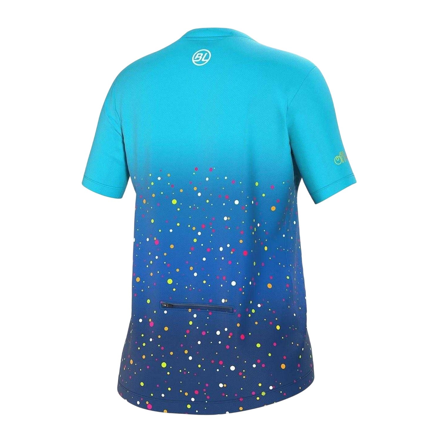 Blue - Back - Bicycle Line Womens-Ladies Marostica All-Over Print Cycling Jersey