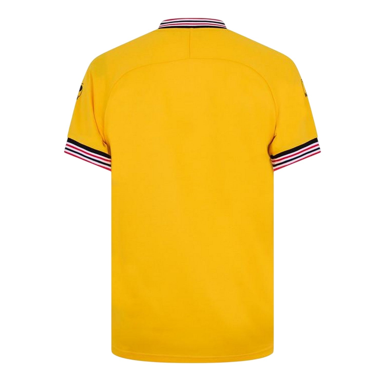 Yellow - Back - Sunderland AFC Mens 1986-1987 Retro Regular Football Shirt