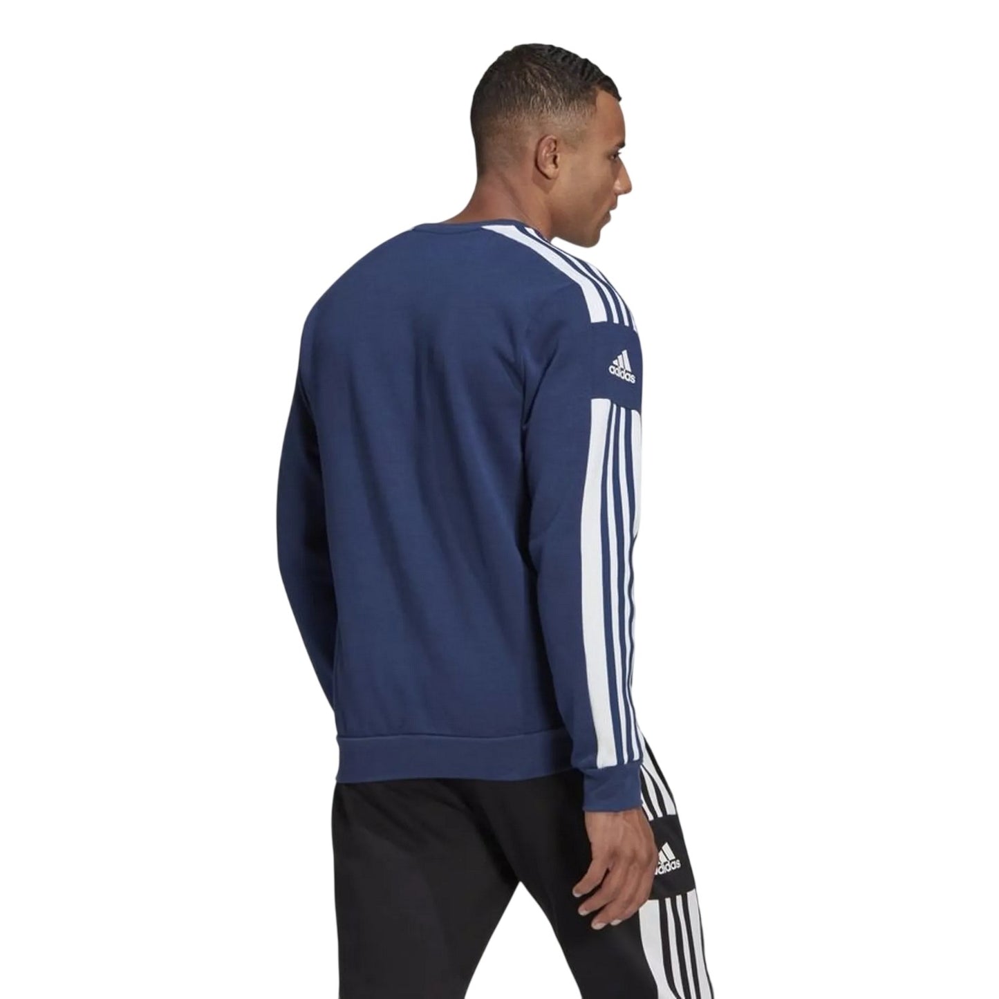 Team Navy Blue - Back - Adidas Mens Squadra 21 Sweatshirt