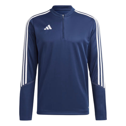 Navy-White - Front - Adidas Mens Tiro 23 Club Training Top