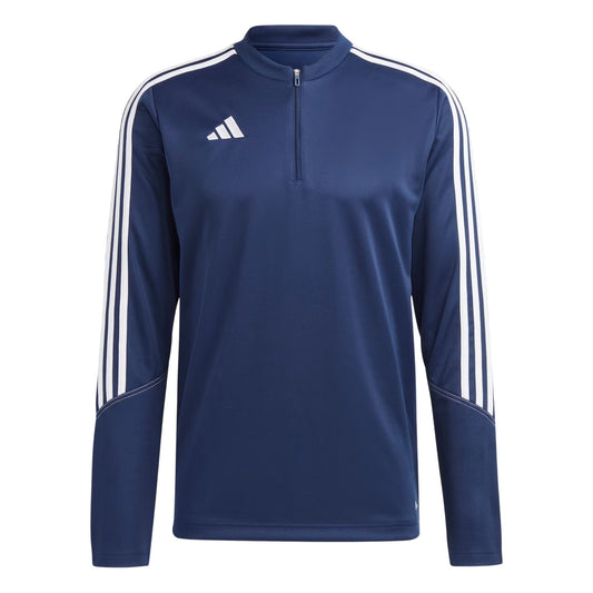 Navy-White - Front - Adidas Mens Tiro 23 Club Training Top
