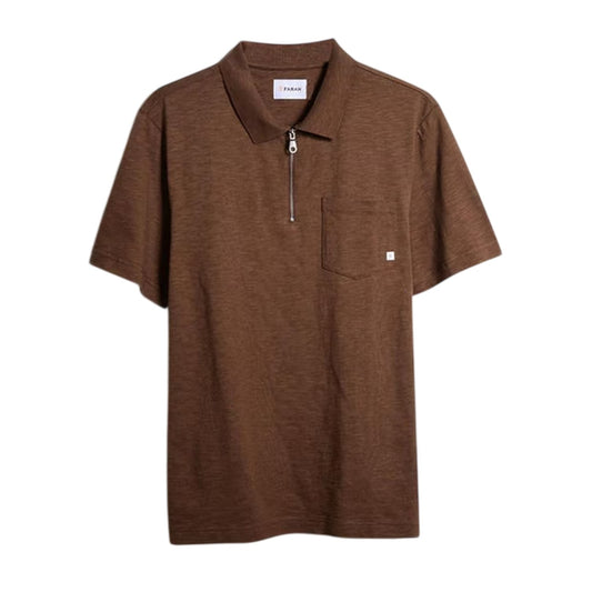 Golden Brown - Front - Farah Mens Chancery Regular Polo Shirt