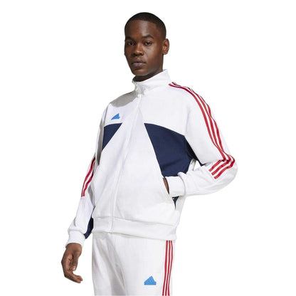 White - Side - Adidas Mens House of Tiro Nations Pack Track Jacket