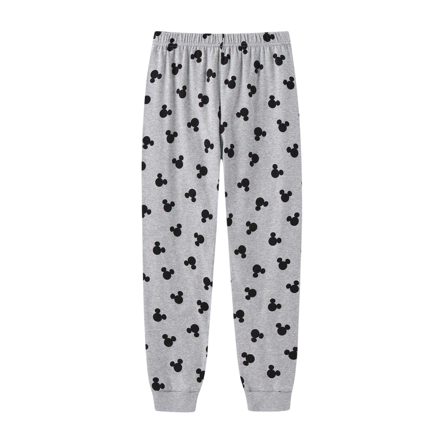 Pink-Grey - Lifestyle - Disney Girls Minnie Mouse Brushed Cotton Long Pyjama Set
