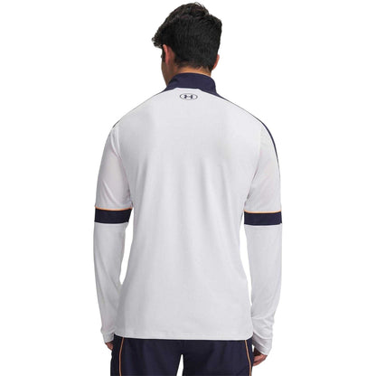White-Navy - Back - Under Armour Mens Challenger Tracksuit Top