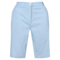 Blue - Side - Regatta Womens-Ladies Bayla Chino Shorts