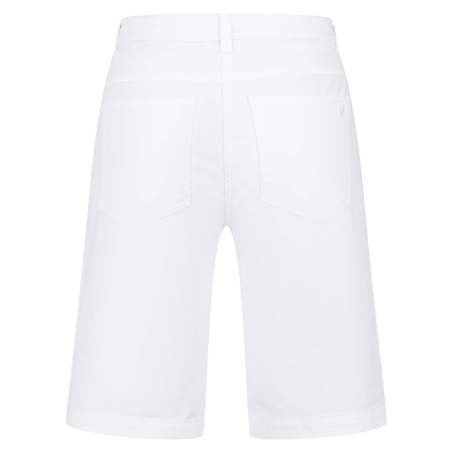 White - Lifestyle - Regatta Womens-Ladies Bayla Chino Shorts