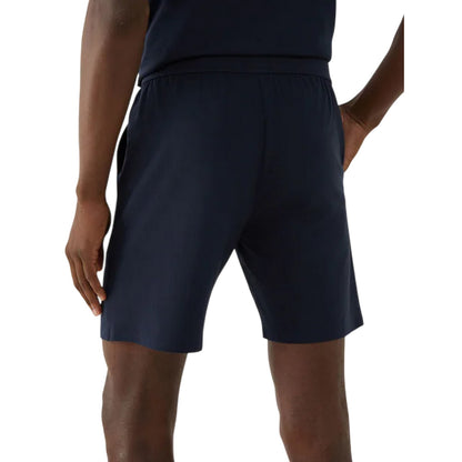 Dark Blue - Back - Boss Mens Unique Pyjama Shorts