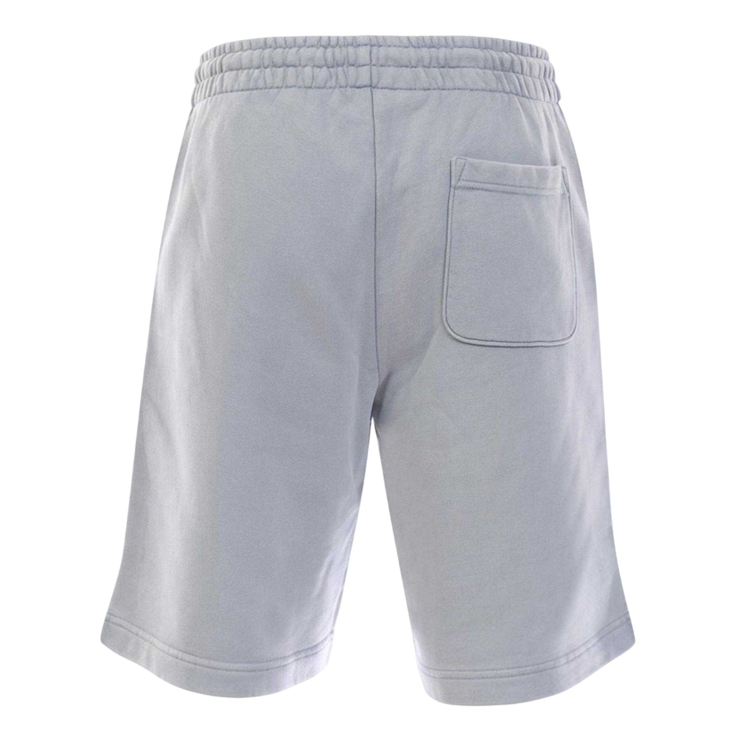 Blue - Back - Hugo Mens Cotton Logo Relaxed Fit Shorts