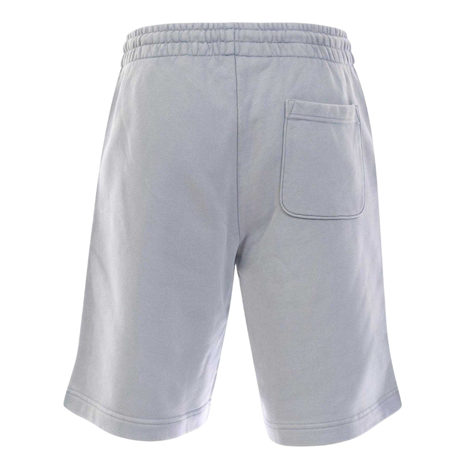 Blue - Back - Hugo Mens Cotton Logo Relaxed Fit Shorts