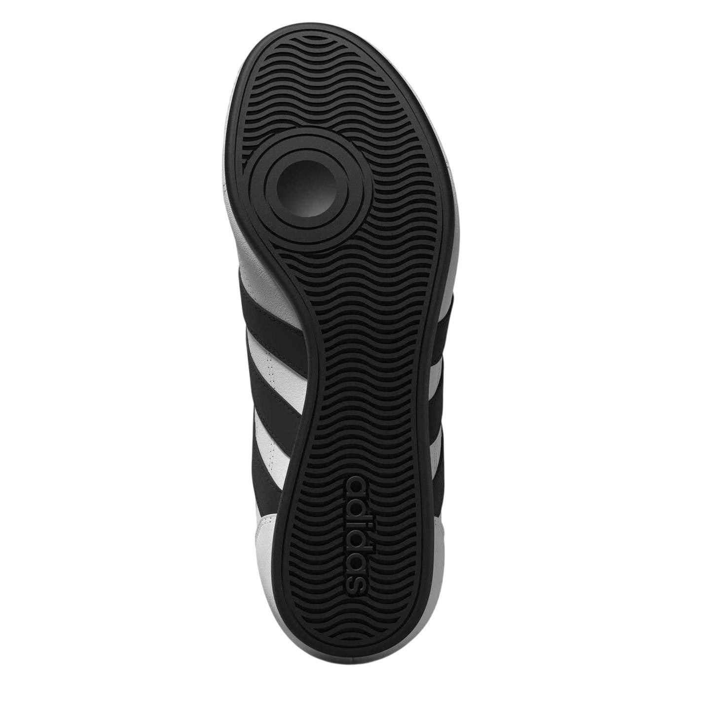 White-Black - Back - Adidas Womens-Ladies Tekwen Slip-on Trainers