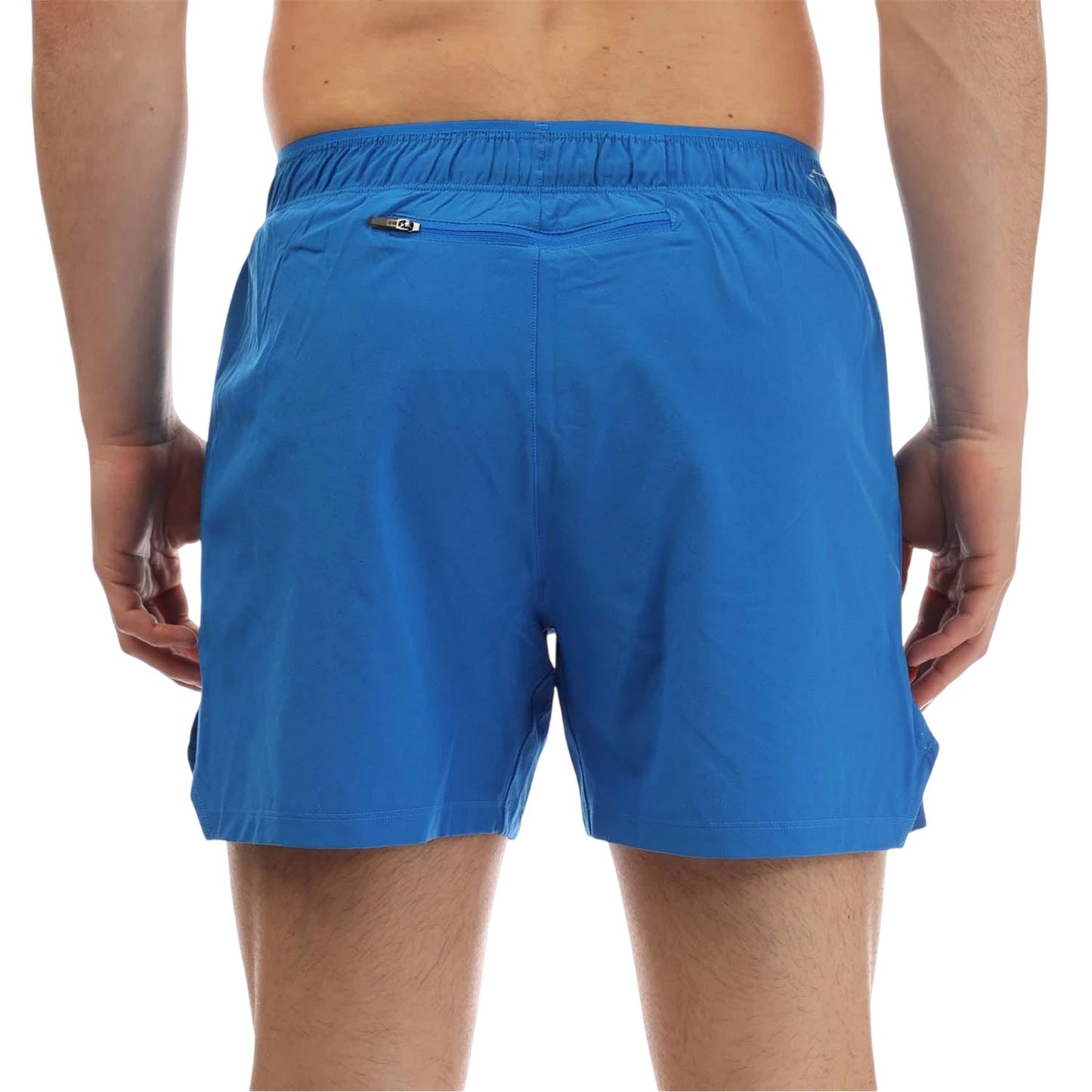 Blue - Back - New Balance Mens Running Shorts