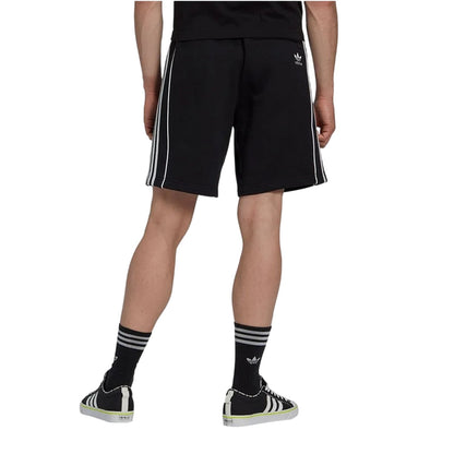 Black - Back - Adidas Mens Originals Rekive Sweat Shorts