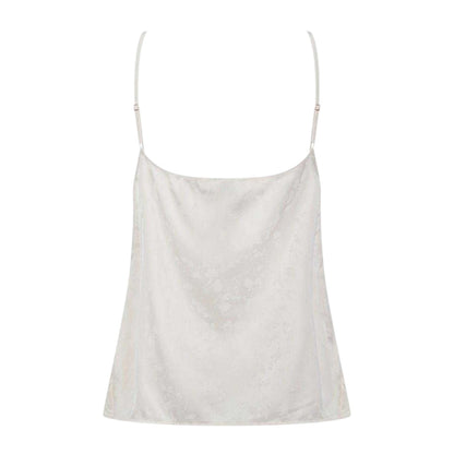 Pink - Back - Ted Baker Womens-Ladies V Neck Regular Sleeveless Pyjama Top
