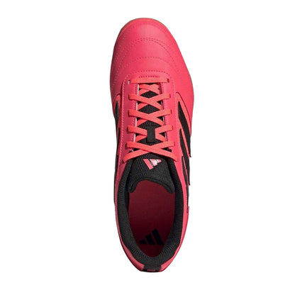 Pink-Black - Lifestyle - Adidas Unisex Adult Super 3 Stripes Indoor Football Shoes