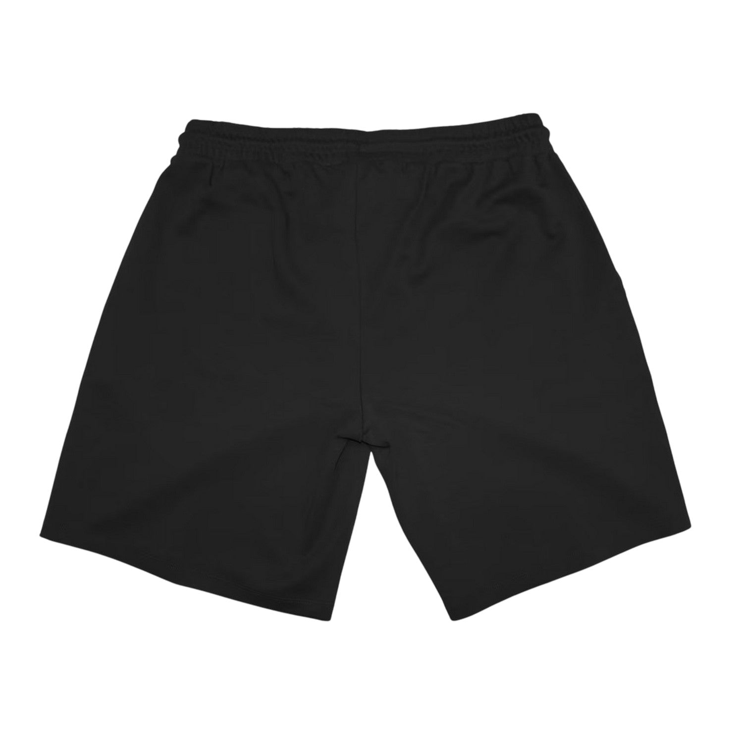 Black - Back - Aquascutum Mens Fleece Logo Sweat Shorts