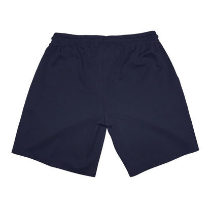 Navy - Back - Aquascutum Mens Fleece Logo Sweat Shorts