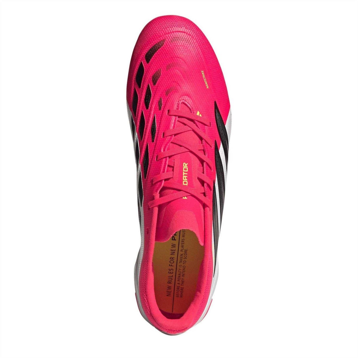Red-White - Lifestyle - Adidas Mens Predator League Firm Ground Football Boots