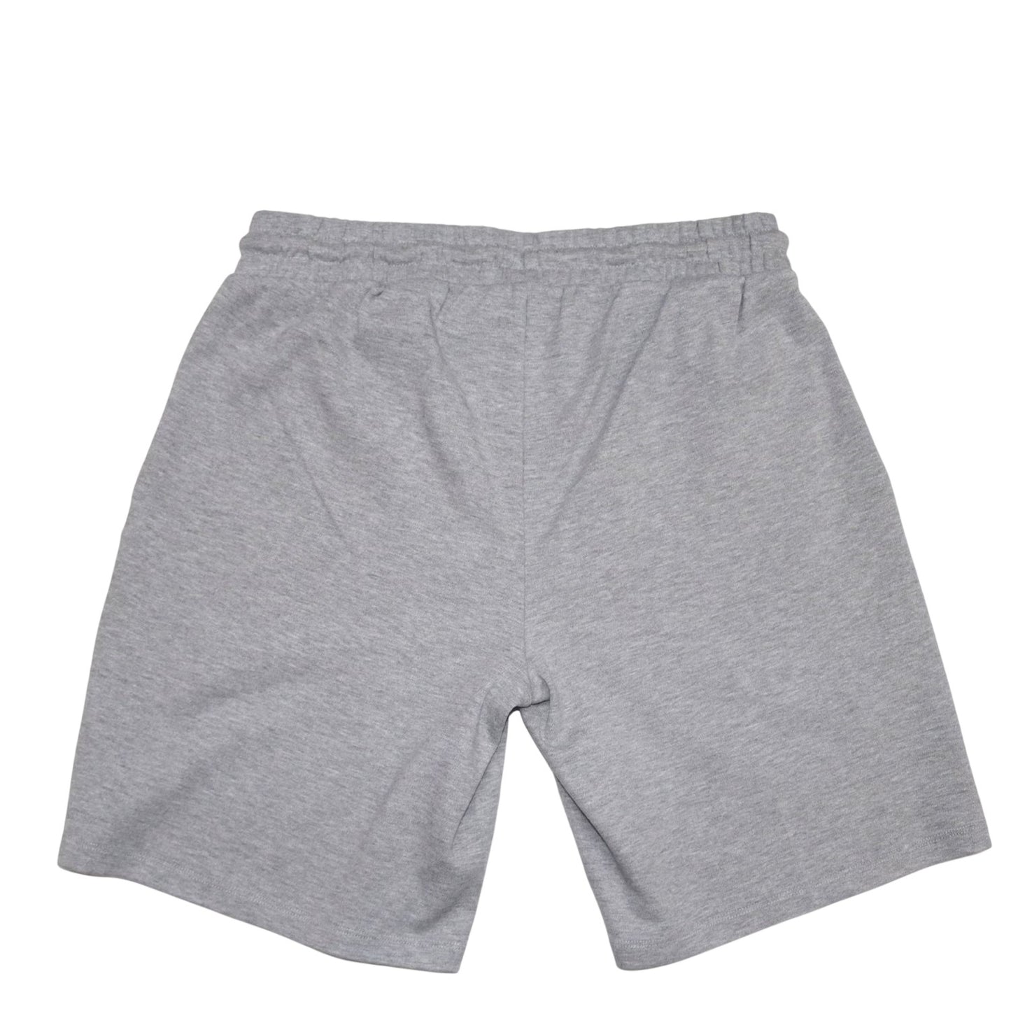 Grey - Back - Aquascutum Mens Fleece Plain Sweat Shorts