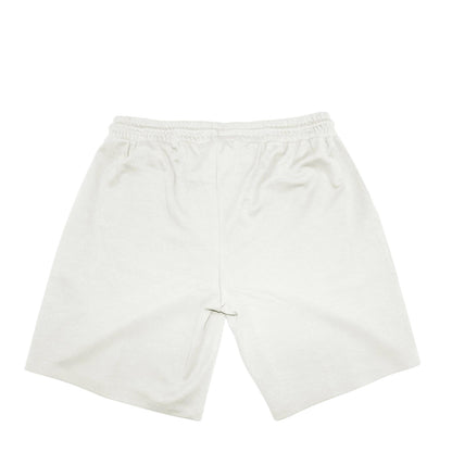 Beige - Back - Aquascutum Mens Fleece Logo Sweat Shorts