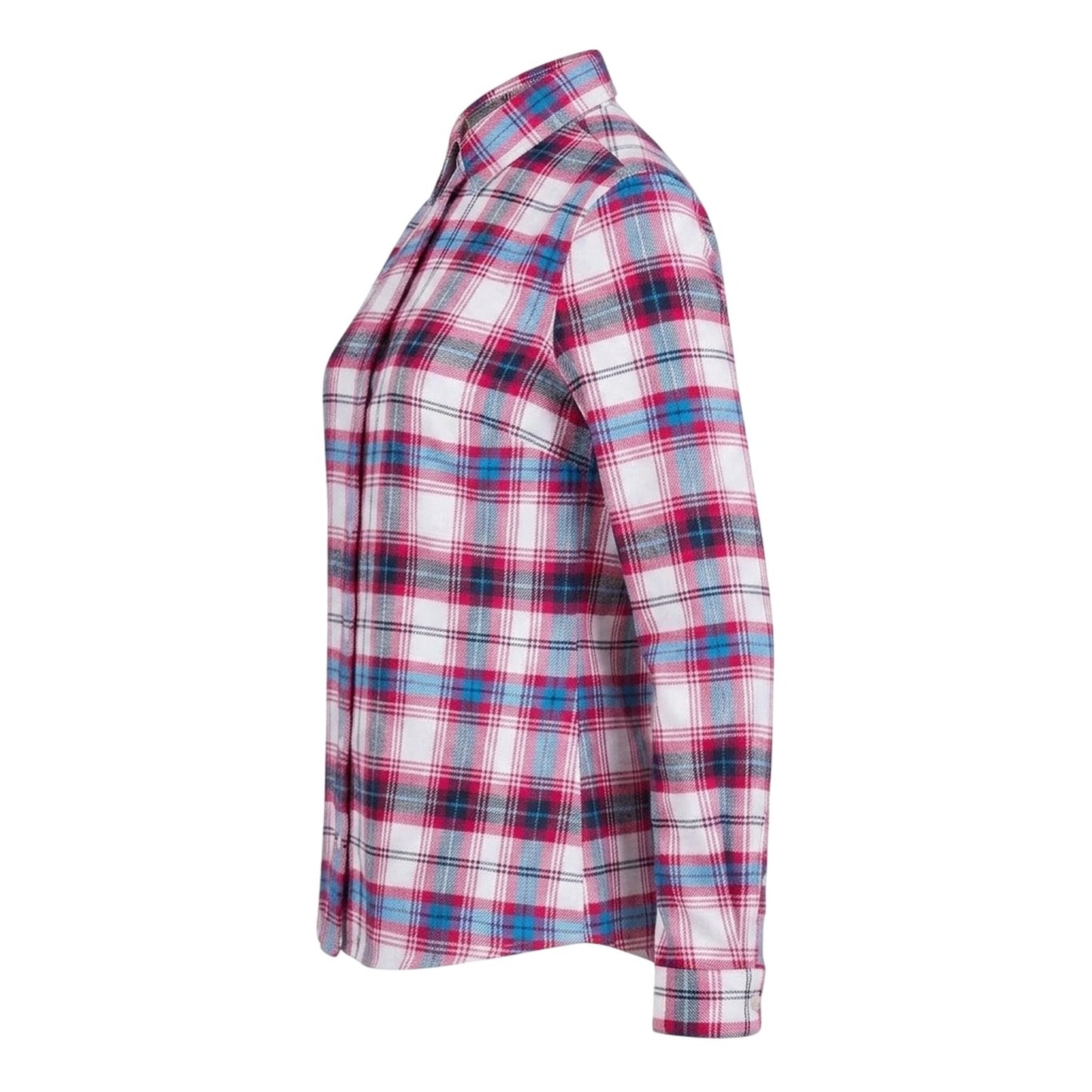 Red - Side - Musto Womens-Ladies Portland Shirt