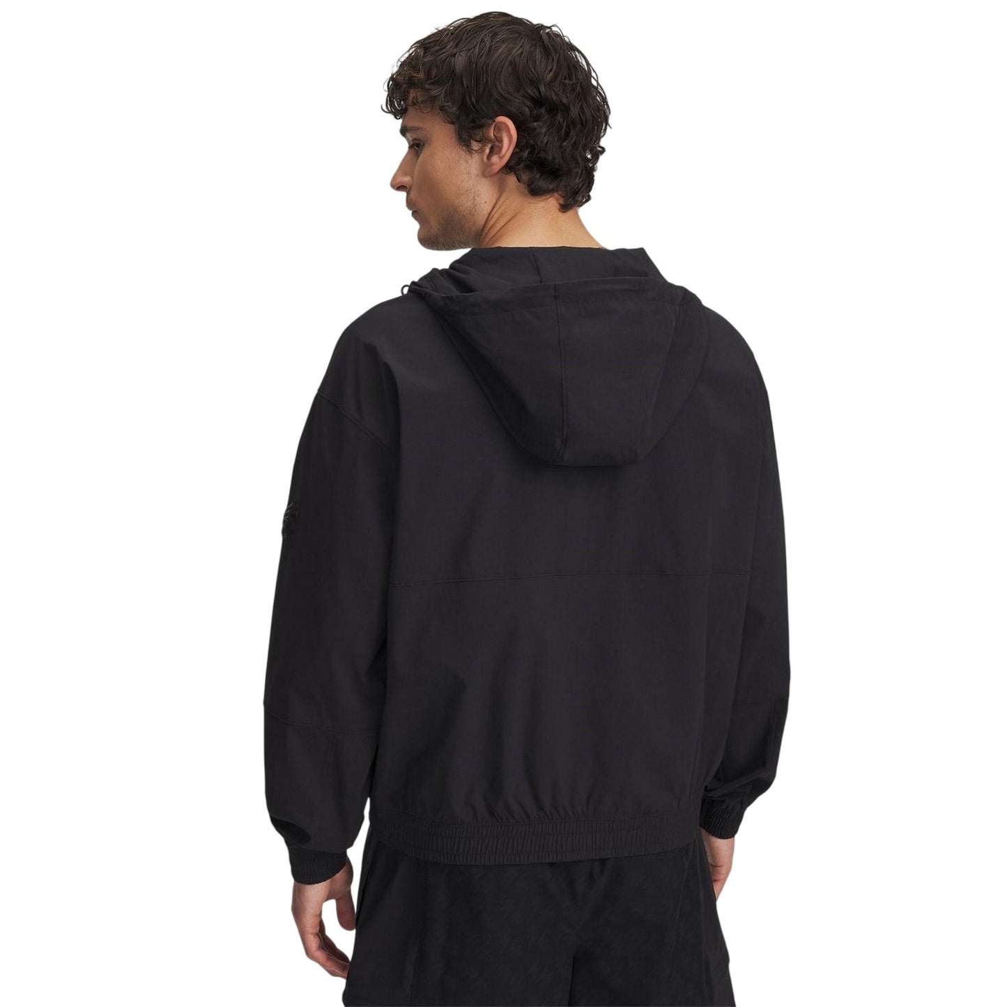 Black - Back - Under Armour Mens Curry Jacket