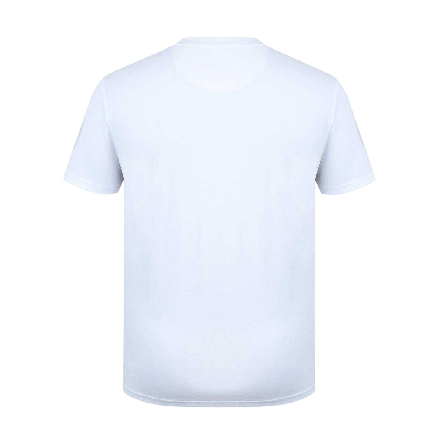 White - Back - Firetrap Mens Logo Cotton T-Shirt