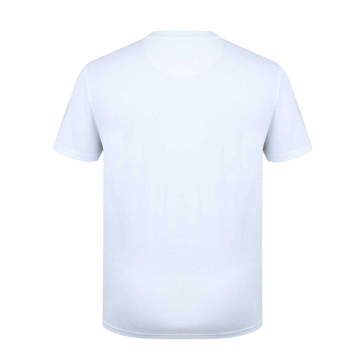 White - Back - Firetrap Mens Logo Cotton T-Shirt