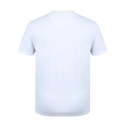 White - Back - Firetrap Mens Logo Cotton T-Shirt