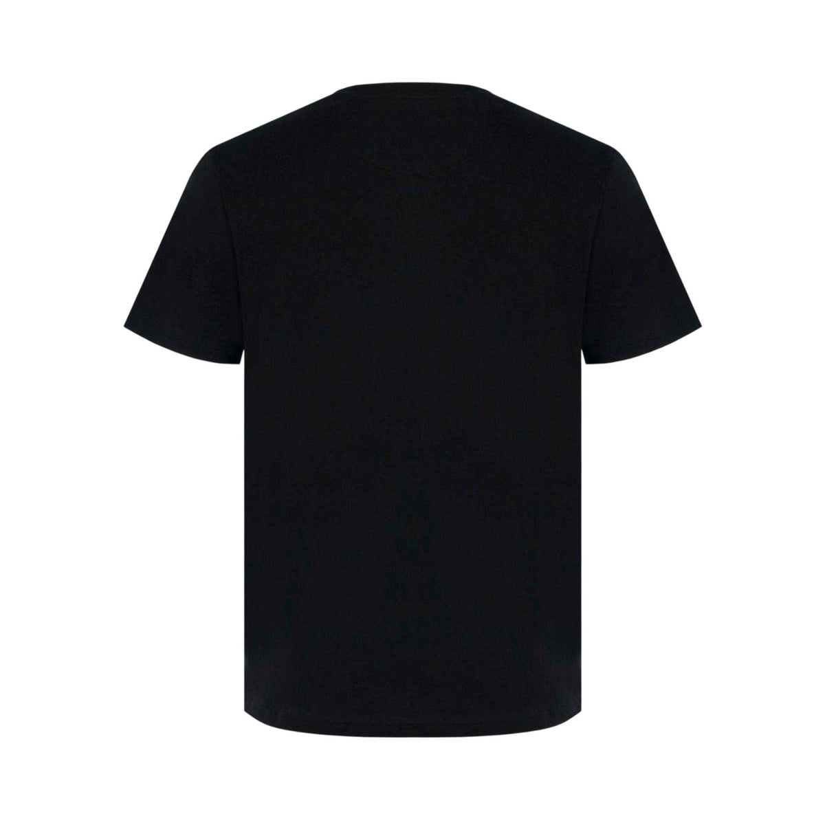 Black - Back - Firetrap Mens Logo Cotton T-Shirt