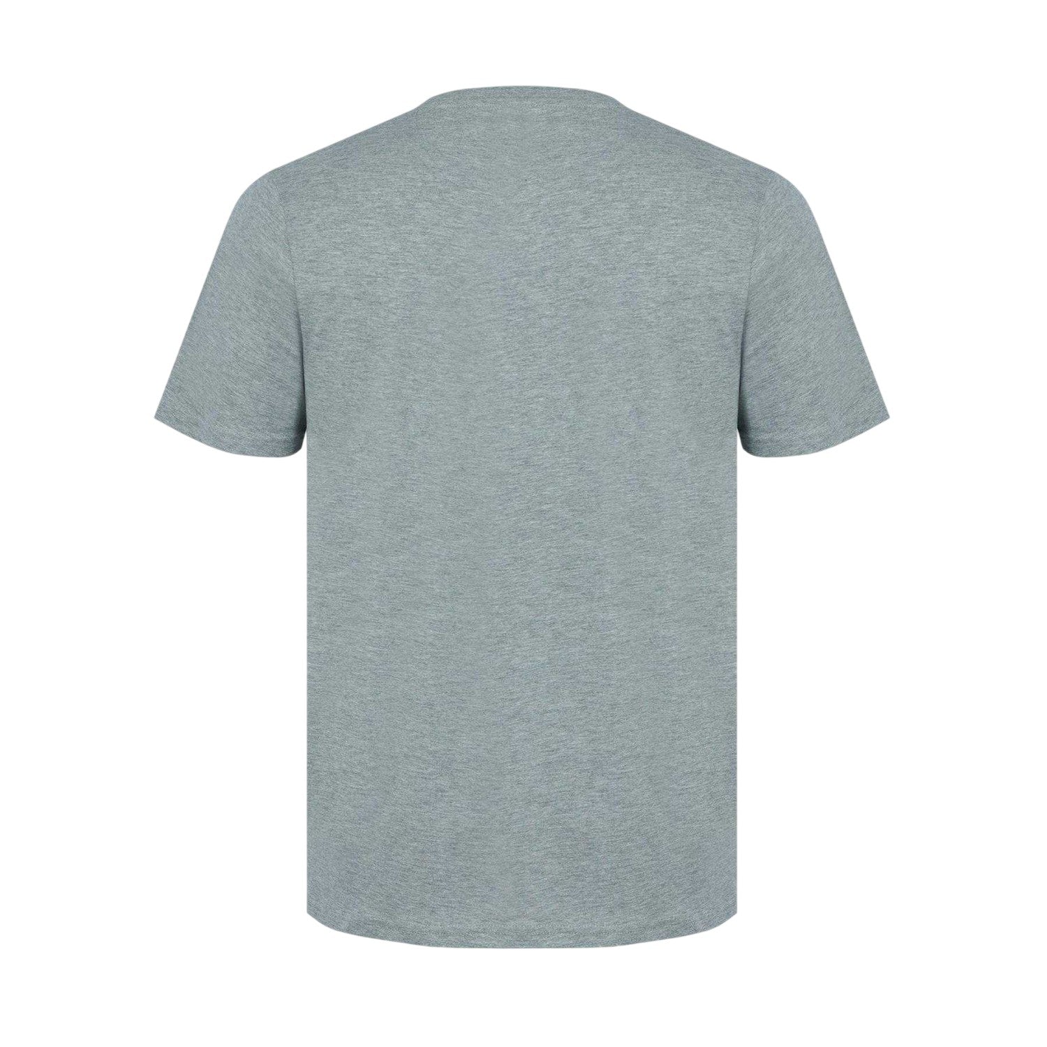 Dark Grey Marl - Back - Firetrap Mens Logo Cotton T-Shirt