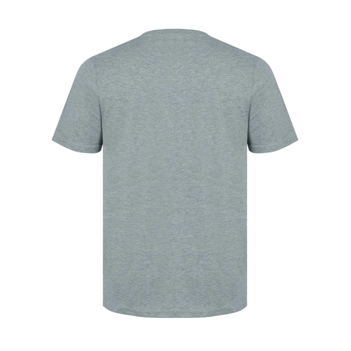 Dark Grey Marl - Back - Firetrap Mens Logo Cotton T-Shirt