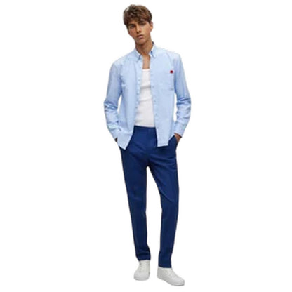 Blue - Lifestyle - Hugo Boss Mens Shirt