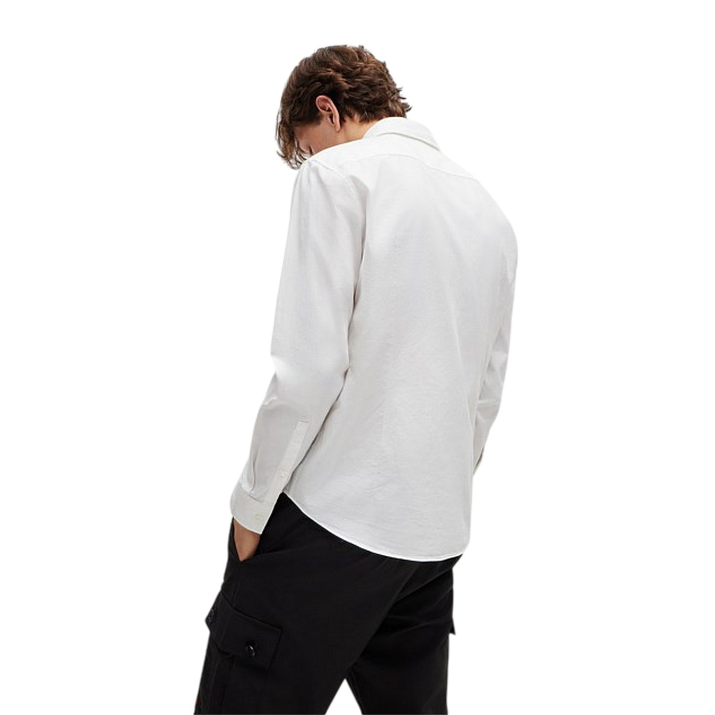 White - Back - Hugo Boss Mens Shirt