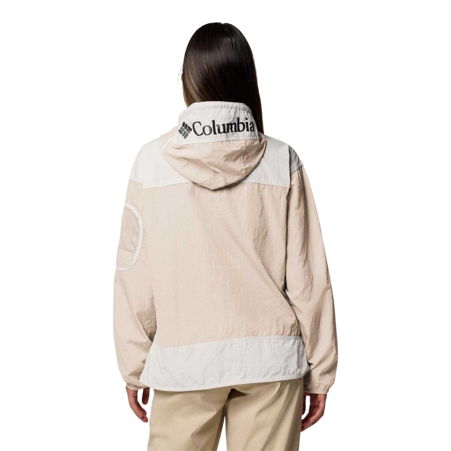 Dark Stone - Back - Columbia Womens-Ladies Challenger Full Zip Windbreaker