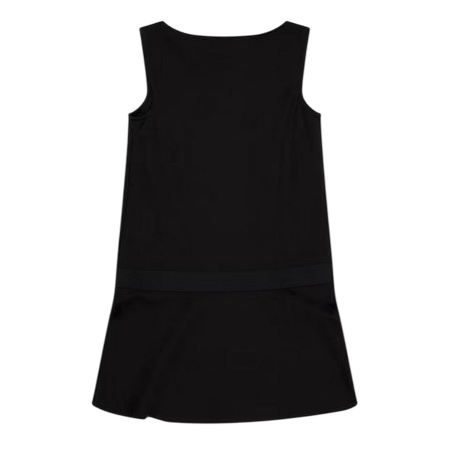 Black - Back - Calvin Klein Girls Punto Sleeveless Skater Dress